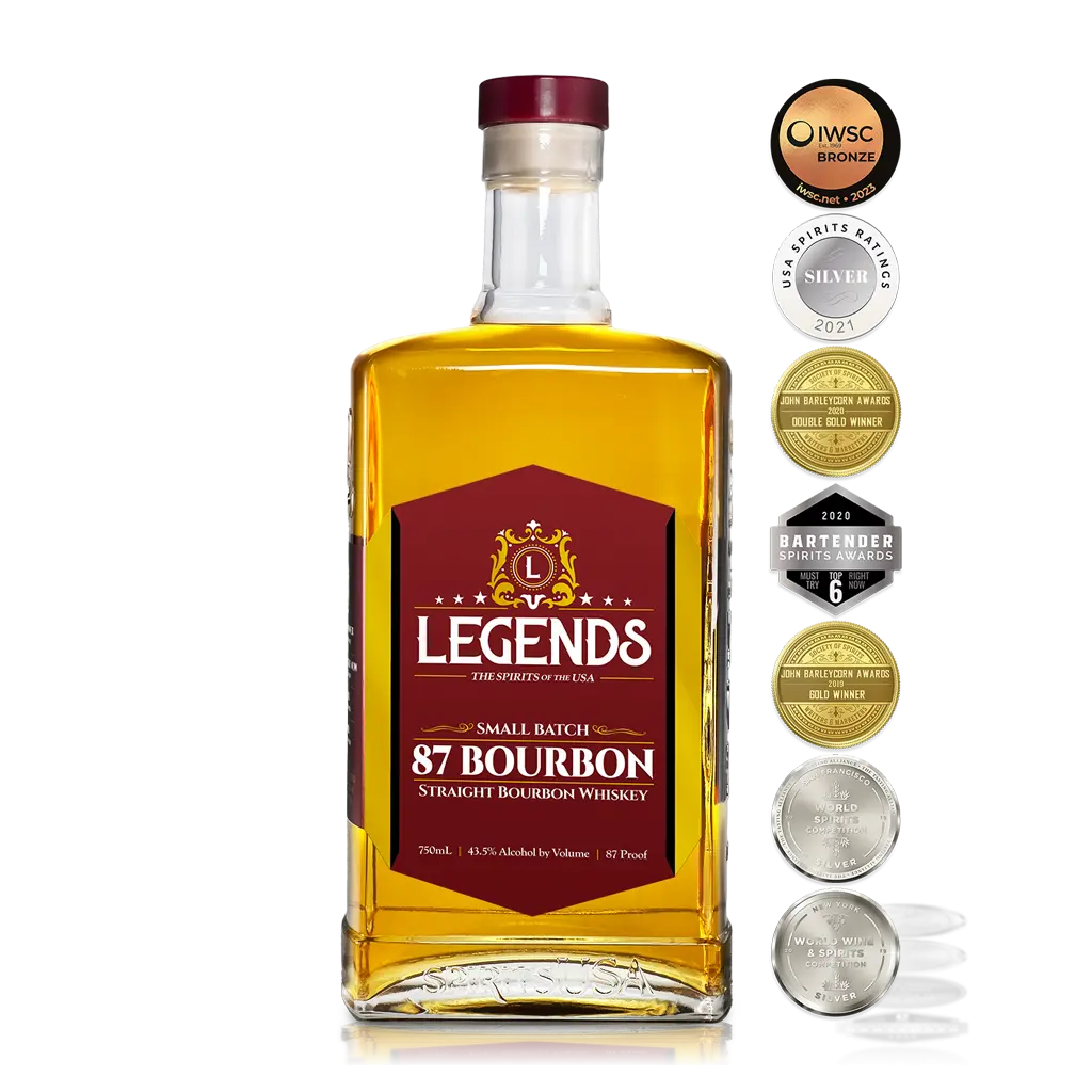 Legends 87 Bourbon - Straight Bourbon Whiskey