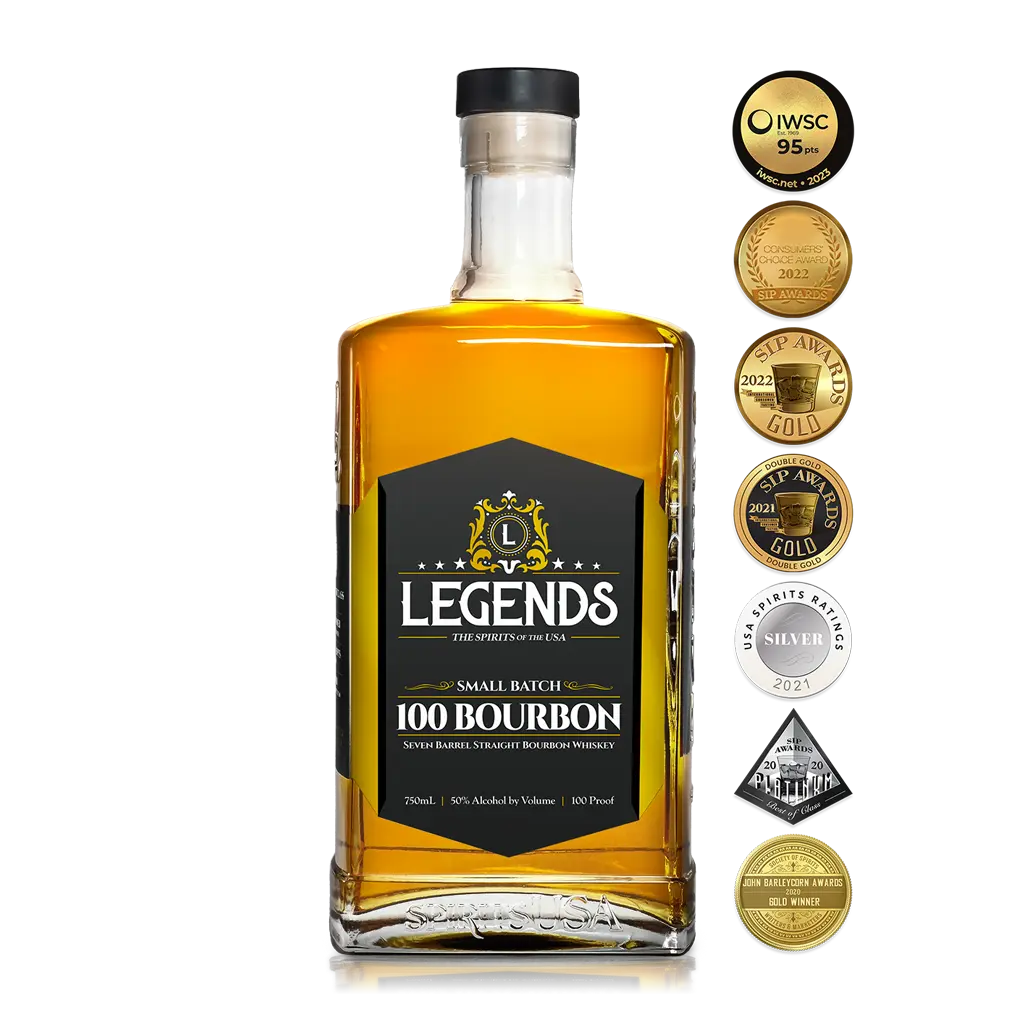 Legends 100 Bourbon - Straight Bourbon Whiskey