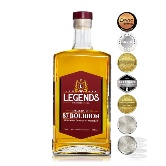 Legends 87 Bourbon - Straight Bourbon Whiskey