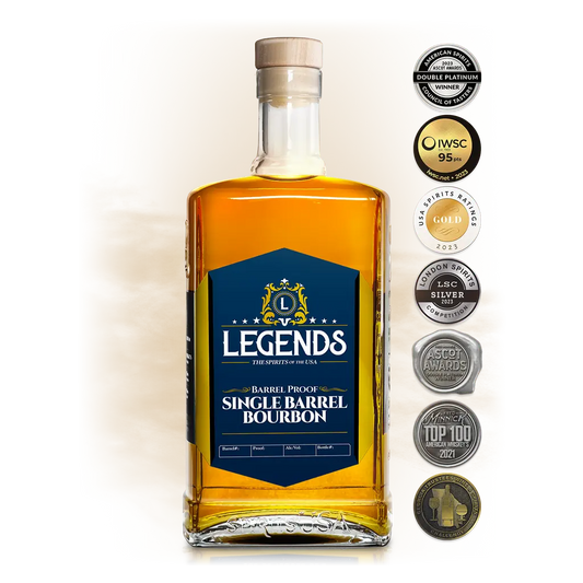 Legends Single Barrel Bourbon - Straight Bourbon Whiskey